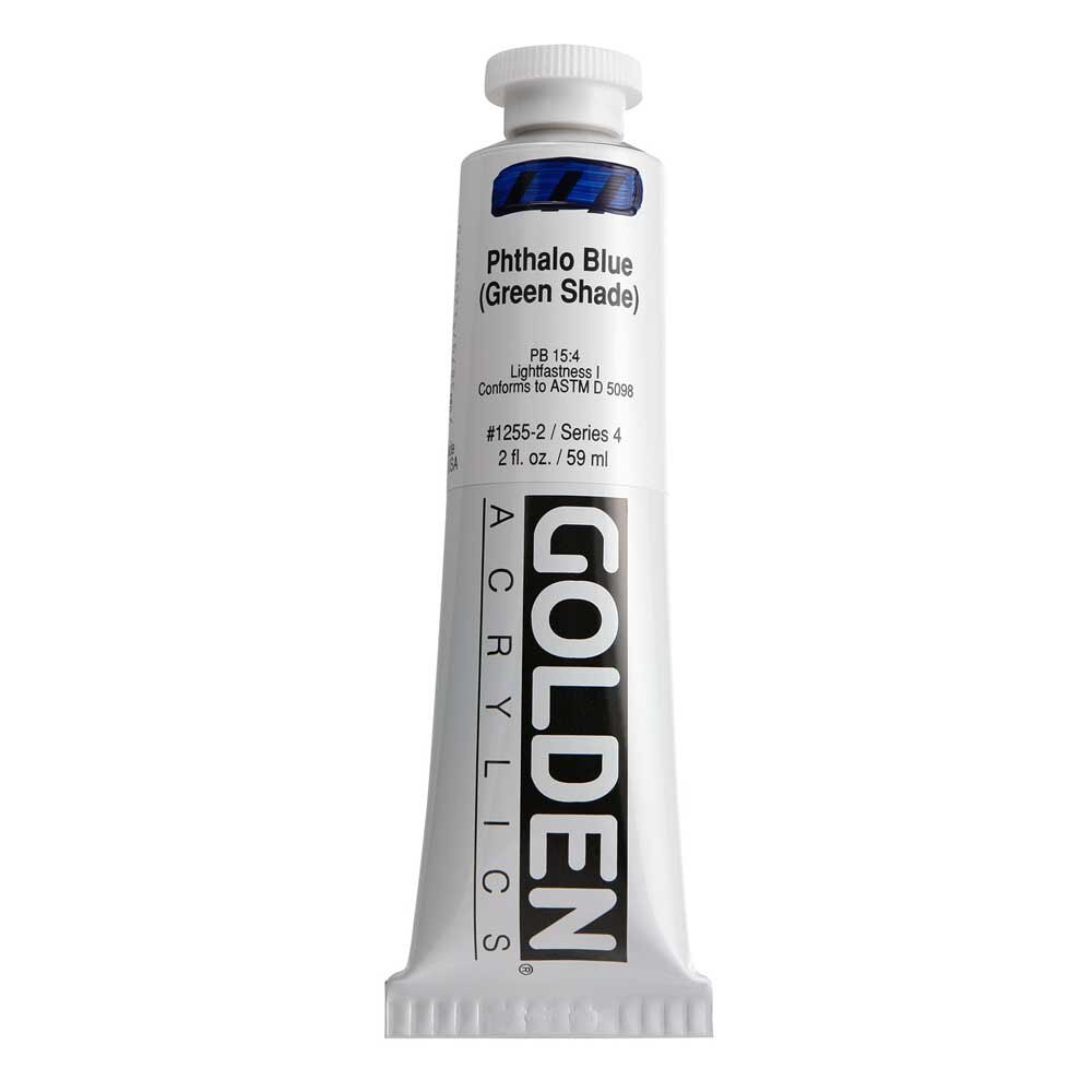Golden Heavy Body Acrylic Tube 2oz Blue Green